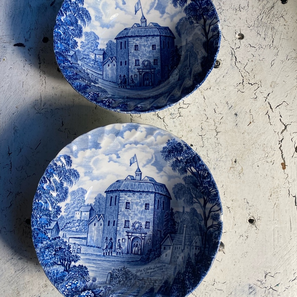 2 Royal Essex Shakespeare’s Country 6.5” Bowls